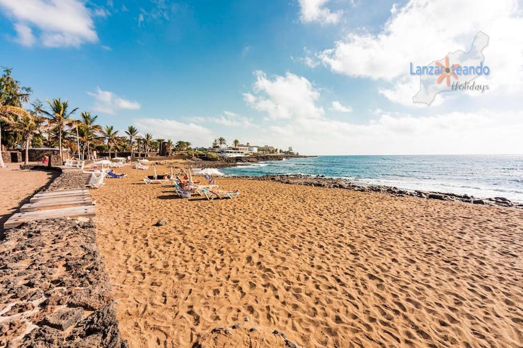 Casa Patty, Piscinas Climatizadas, Primera Linea Коста-Тегисе Экстерьер фото