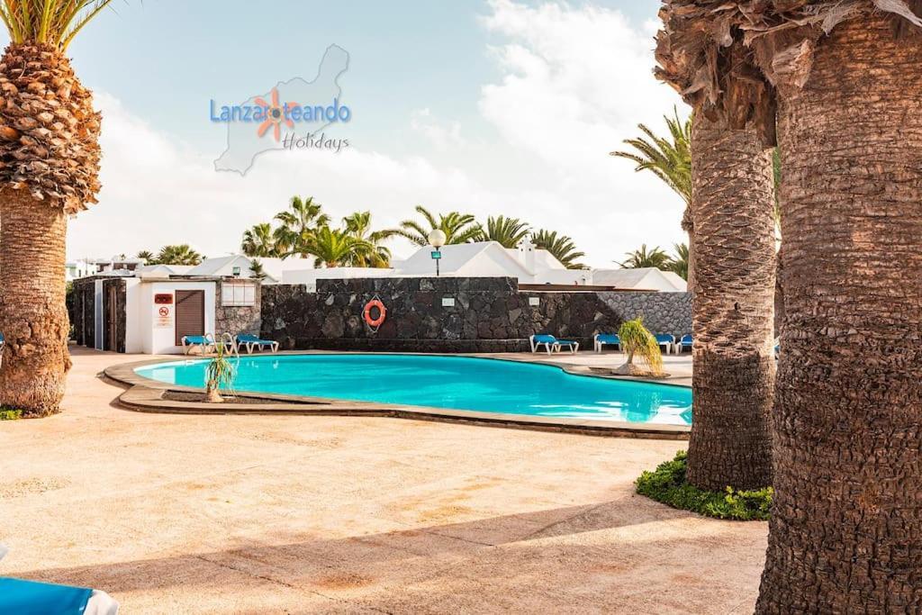 Casa Patty, Piscinas Climatizadas, Primera Linea Коста-Тегисе Экстерьер фото