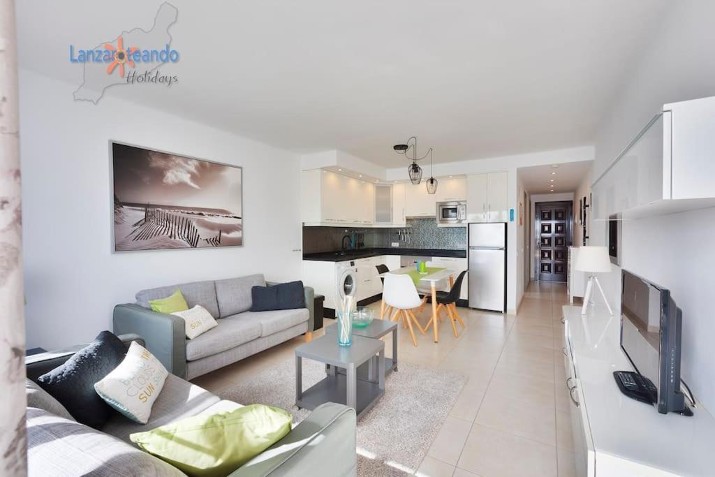 Casa Patty, Piscinas Climatizadas, Primera Linea Коста-Тегисе Экстерьер фото