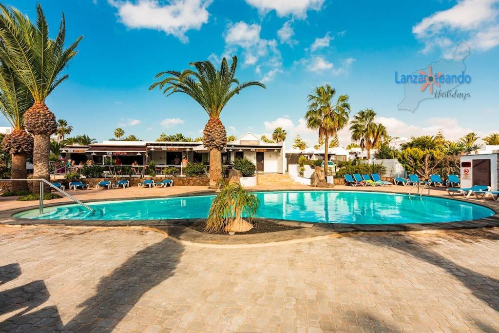 Casa Patty, Piscinas Climatizadas, Primera Linea Коста-Тегисе Экстерьер фото