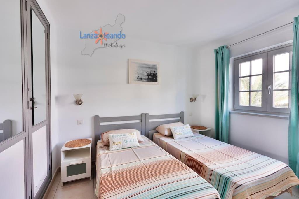 Casa Patty, Piscinas Climatizadas, Primera Linea Коста-Тегисе Экстерьер фото