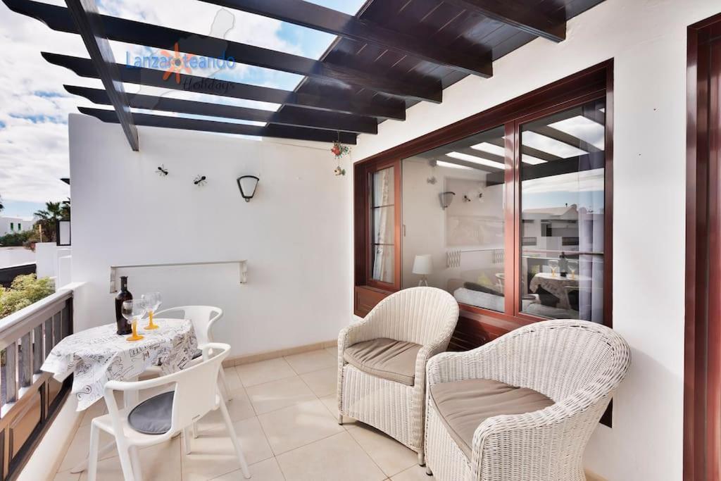 Casa Patty, Piscinas Climatizadas, Primera Linea Коста-Тегисе Экстерьер фото