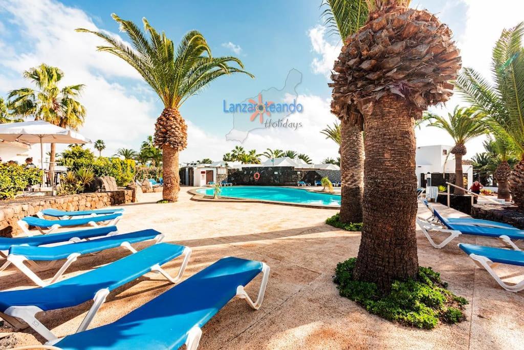 Casa Patty, Piscinas Climatizadas, Primera Linea Коста-Тегисе Экстерьер фото