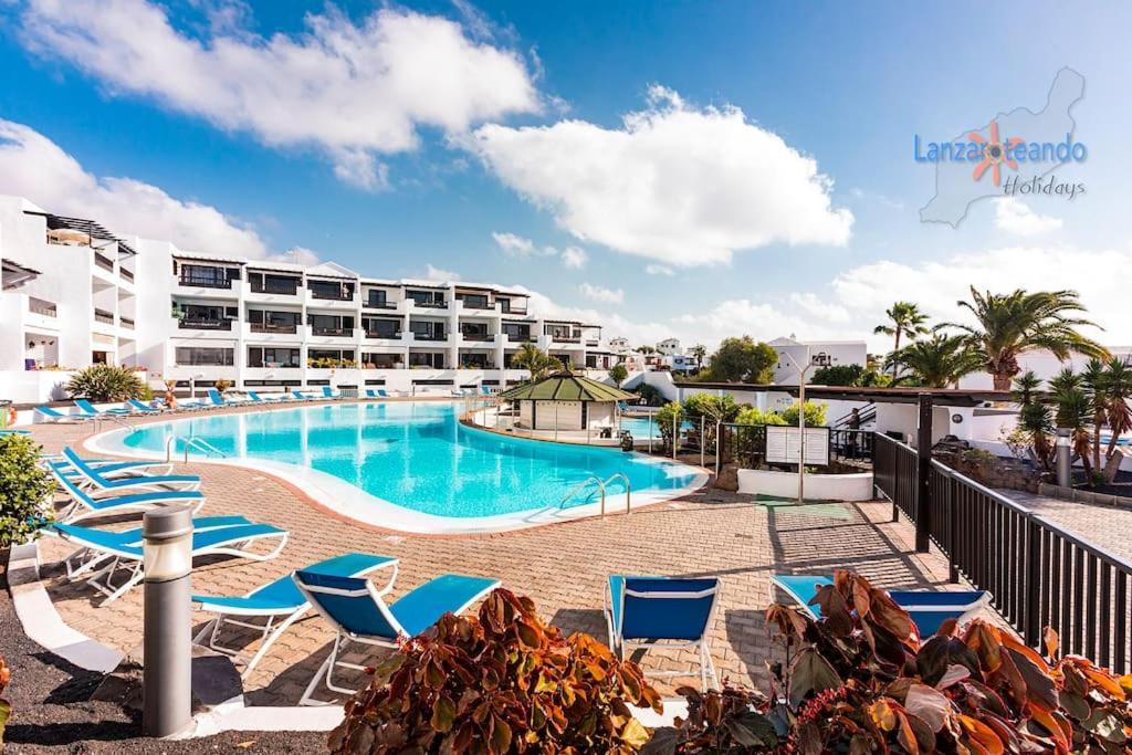 Casa Patty, Piscinas Climatizadas, Primera Linea Коста-Тегисе Экстерьер фото